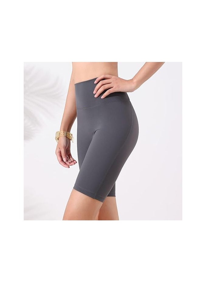 Women's Light Running Shorts High Waisted Gym Biker Compression