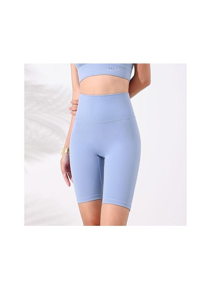 Women's Light Running Shorts High Waisted Gym Biker Compression