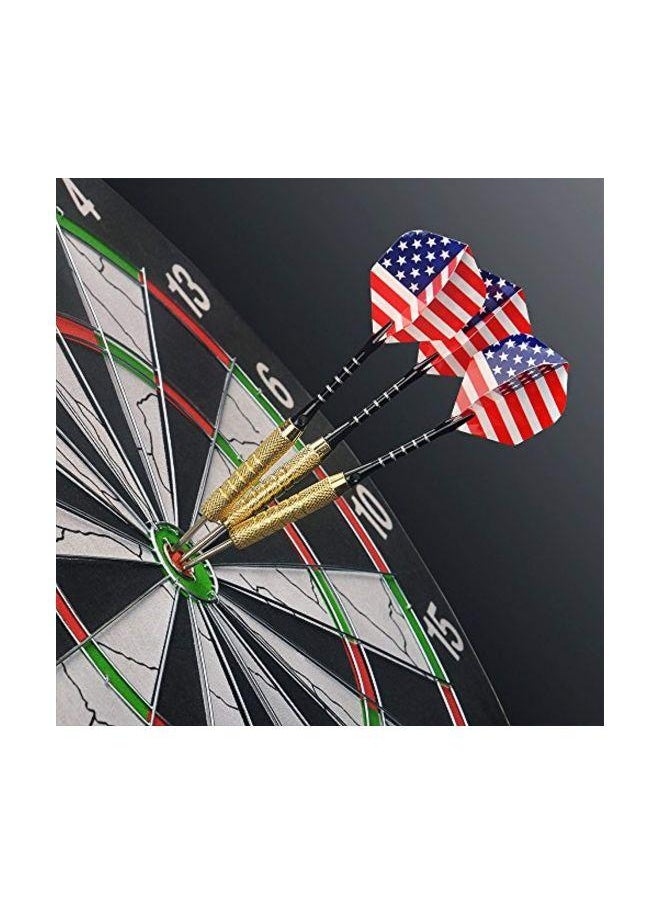 12-Piece Steel Tip Darts Professional Metal Darts Detachable Steel Darts