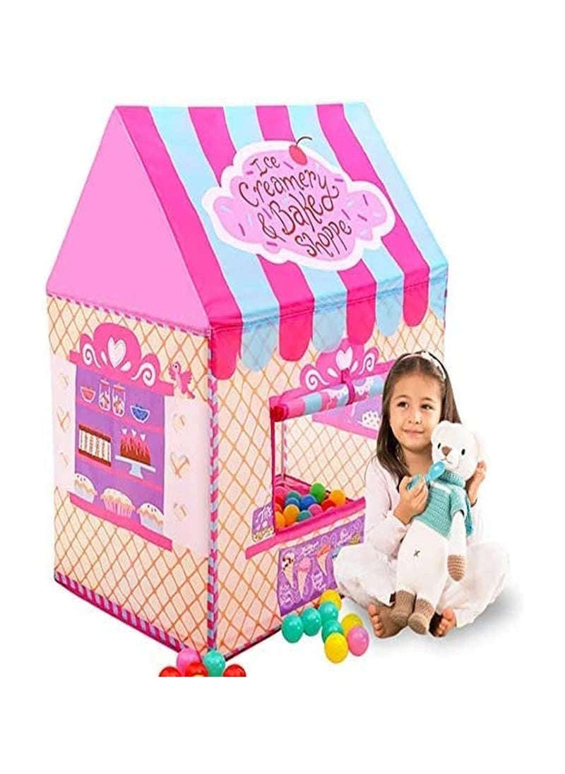 Kids Pink Princess Castle Play House Large Indoor Outdoor Tents For Baby