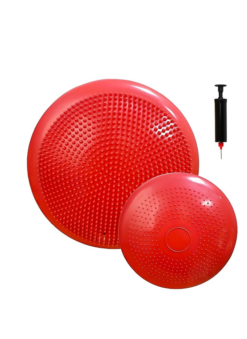 Wiggle-Wobble Balance Disc For Kids With Air Pump