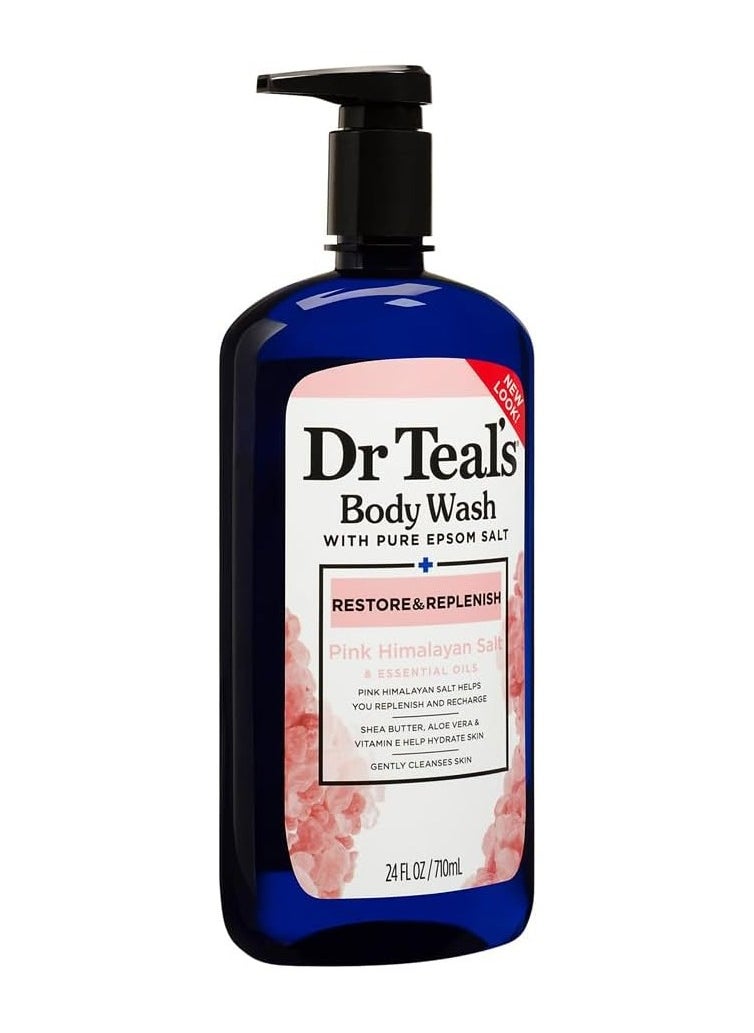 Epsom Salt Body Wash Pink Himalayan 710ML