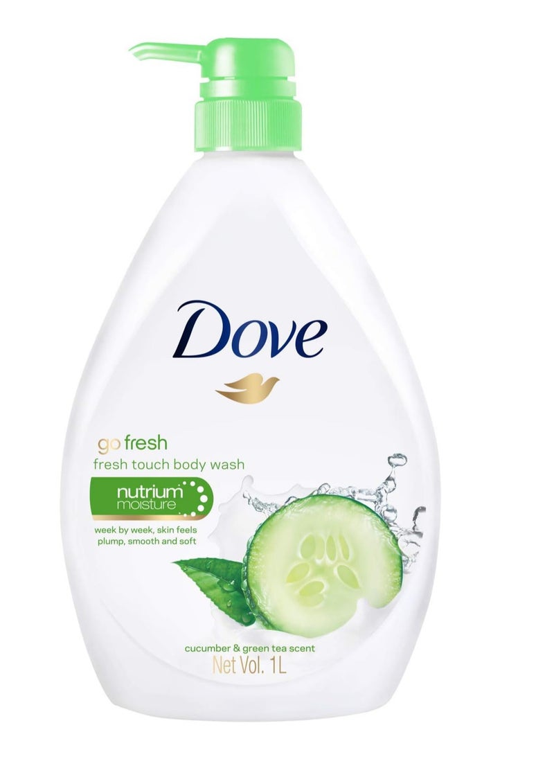 Body Wash With Cucumber and Green Tea Scent 1000ml