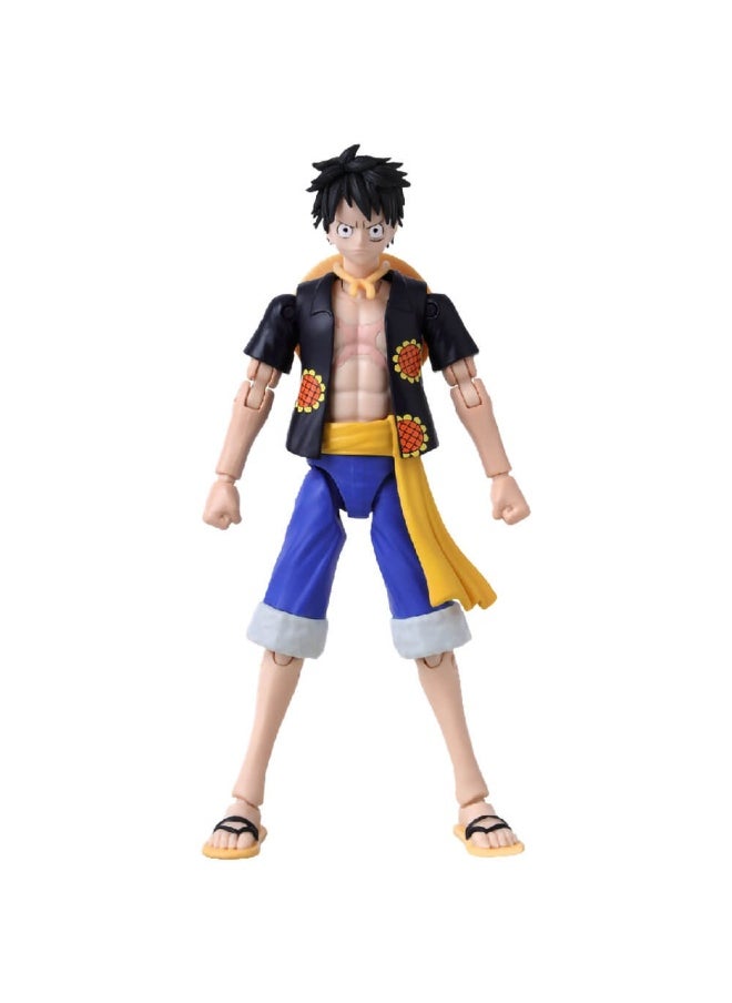 Bandai Anime Heroes One Piece Monkey D. Luffy Dress Rosa Action Figure (16.5 cm)