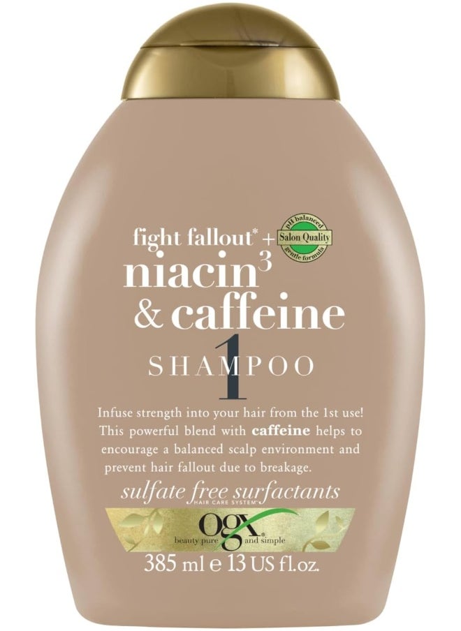 Fight Fallout Niacin & Caffeine Shampoo