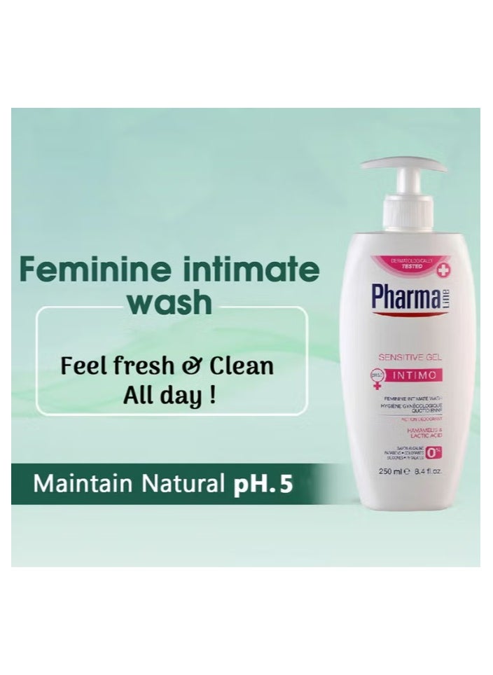 Pharmaline Sensitive Feminine Intimate Wash 250ml