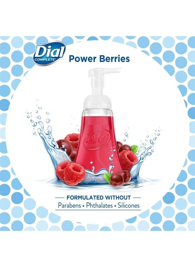 Antibacterial Foaming Hand Wash, Power Berries, 7.5 oz Pump Bottle (Pack of 8)