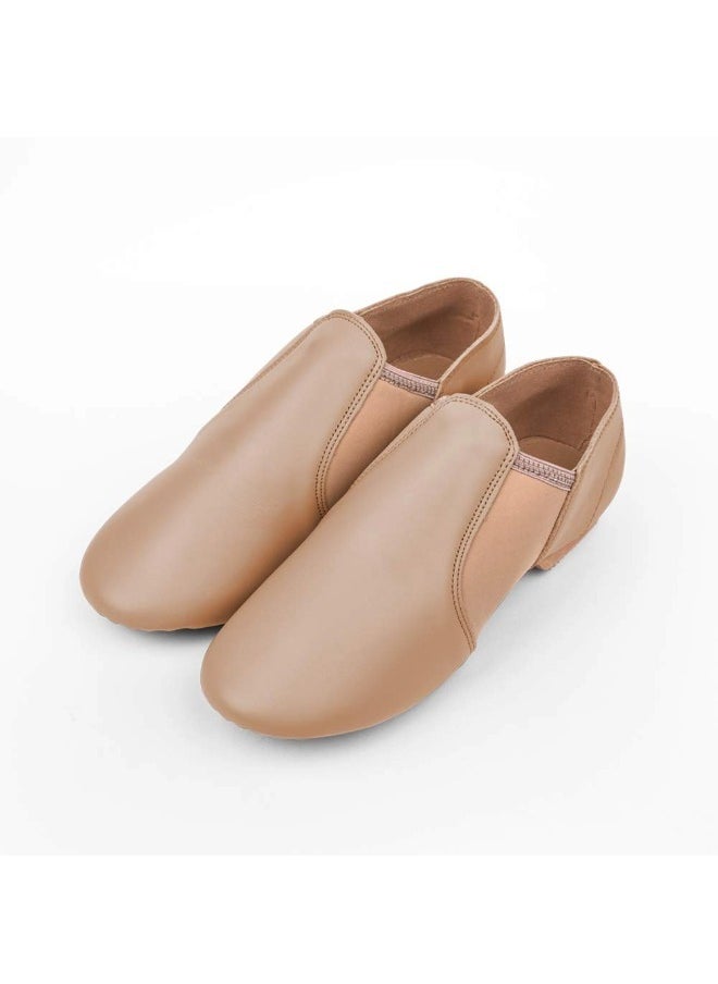 Ballet Shoes for Girls and Womens Leather Unisex Slip-On Dance Shoes