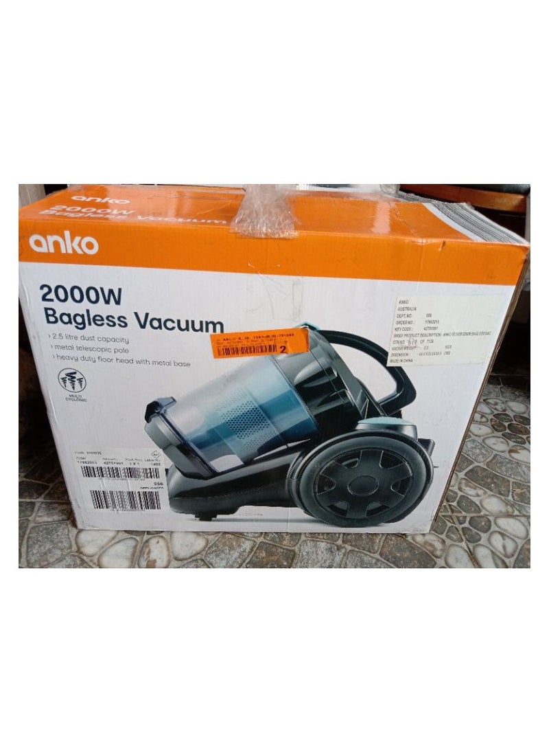 Bagless Vacuum Cleaner 2000W