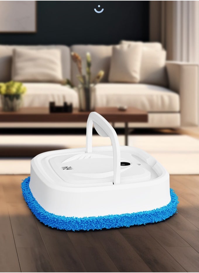 Dry and wet dual robot automatic charging, cleaning, and humidification mop black