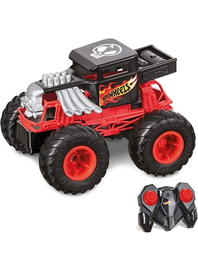 Hot Wheels RC Monster Truck Bone Shaker (28 cm, Red)