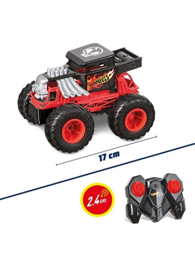 Hot Wheels RC Monster Truck Bone Shaker (28 cm, Red)