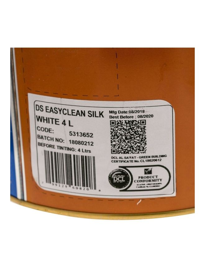 Easy Clean Silk White 4000ml