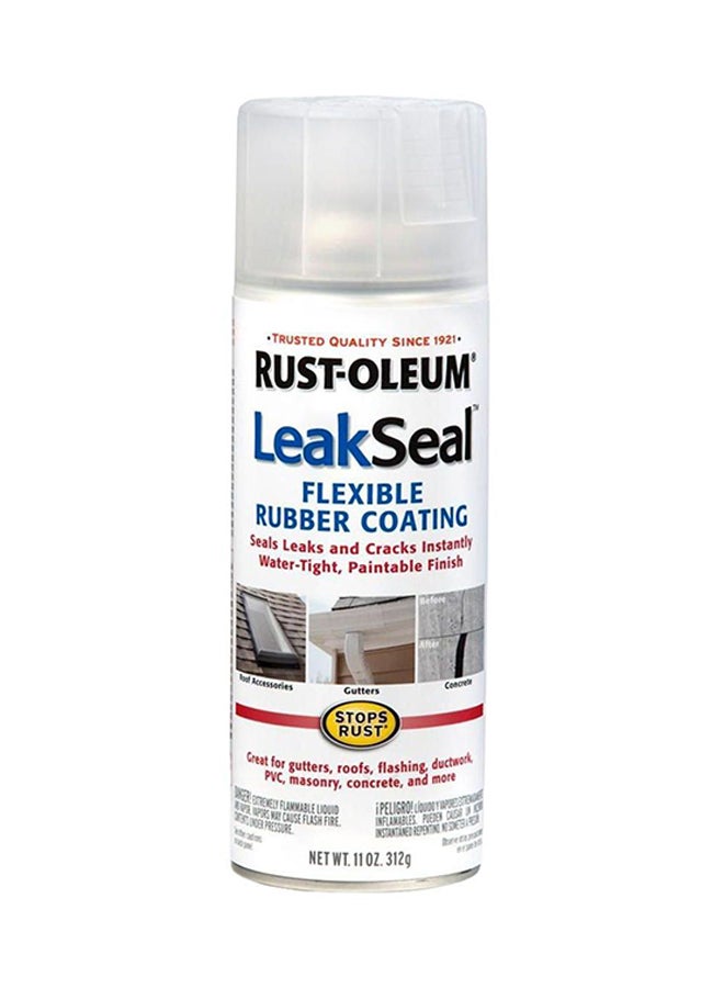 Leak Seal Flexible Rubber Sealant Clear