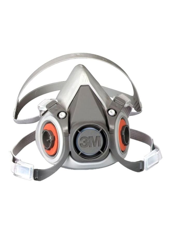 Half Facepiece Reusable Respirator Grey/Orange/White