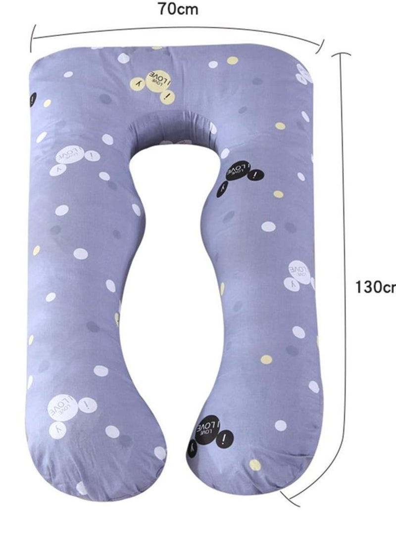 U-Shaped Maternity Pillow, Comfortable and Breathable Pregnant Pillow, Support for Abdomen, Legs