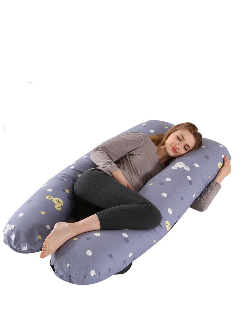 U-Shaped Maternity Pillow, Comfortable and Breathable Pregnant Pillow, Support for Abdomen, Legs