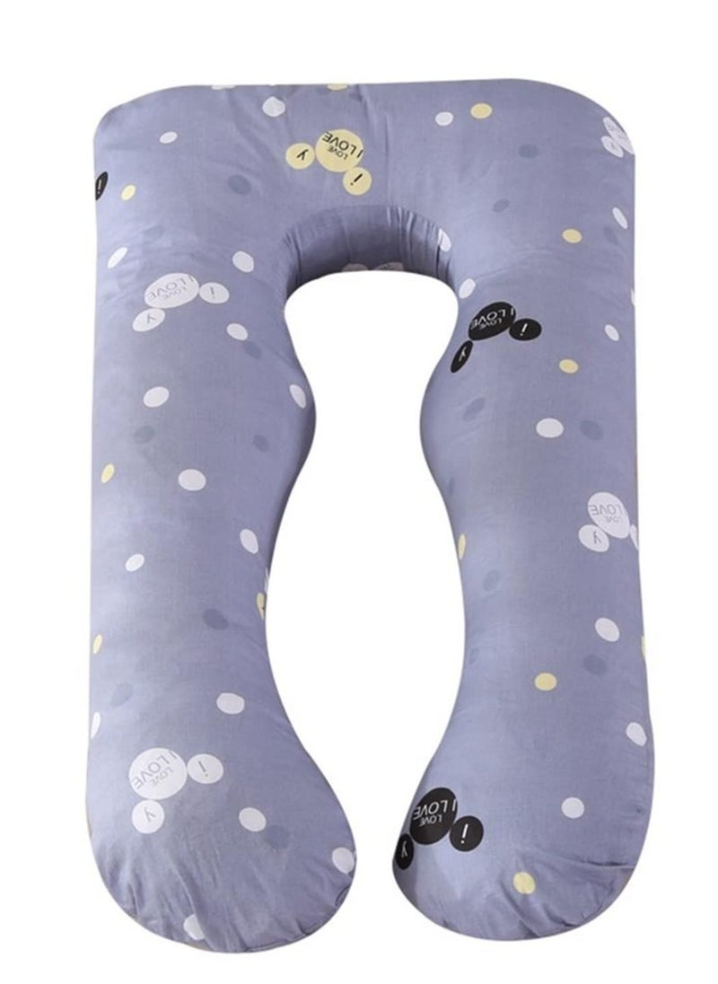 U-Shaped Maternity Pillow, Comfortable and Breathable Pregnant Pillow, Support for Abdomen, Legs