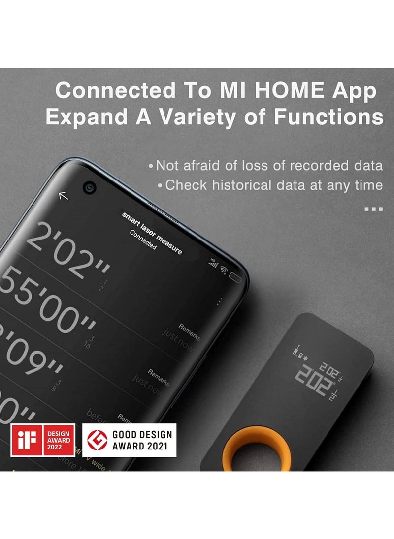 HOTO iRing Laser Tape Measure with Bluetooth