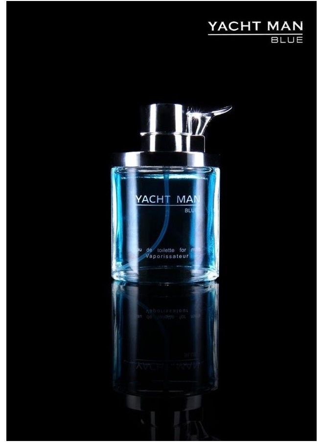 YACHT MAN BLUE 3.4 oz EDT Spray Mens New