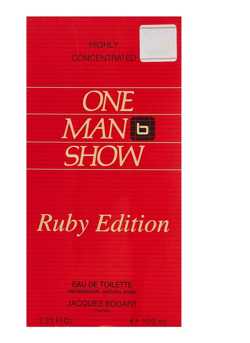 One Man Show Ruby Edition EDT 100ml