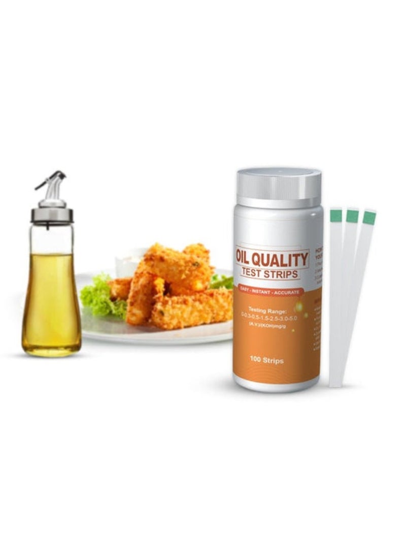 Oil Quality Test Strips 100 Pcs Box