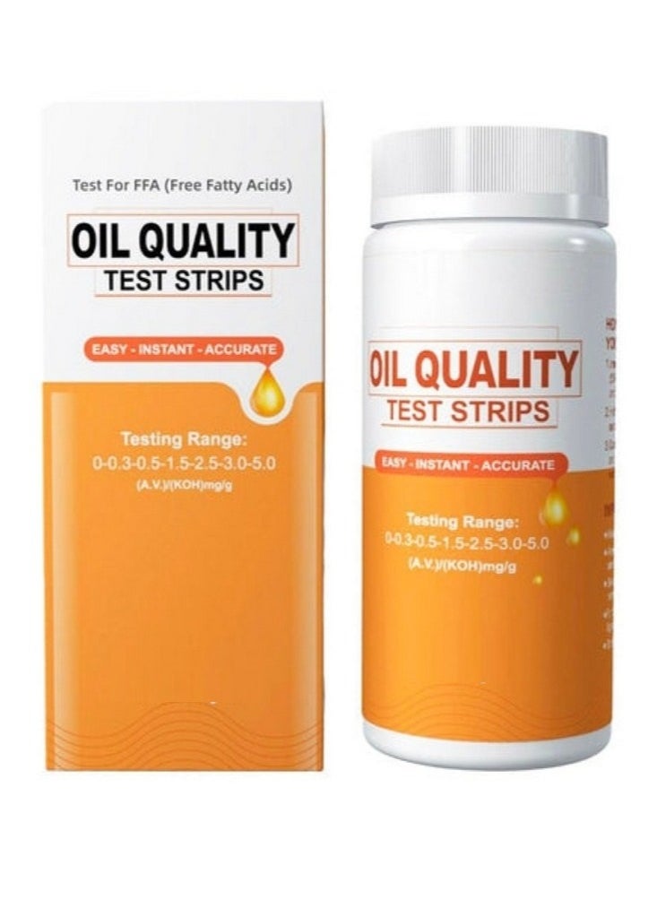 Oil Quality Test Strips 100 Pcs Box