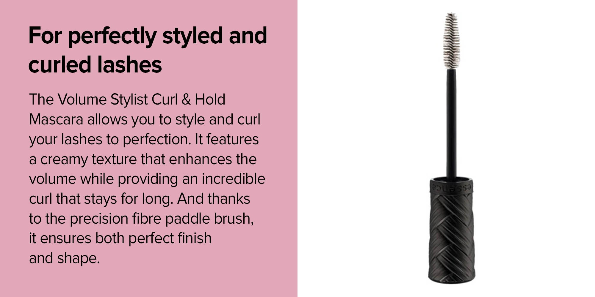 Volume Stylist 18H Curl And Hold Mascara Black