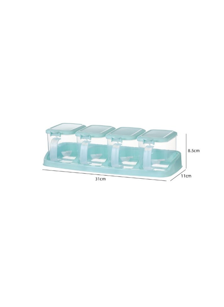 Independent Compartment Plastic Seasoning Box