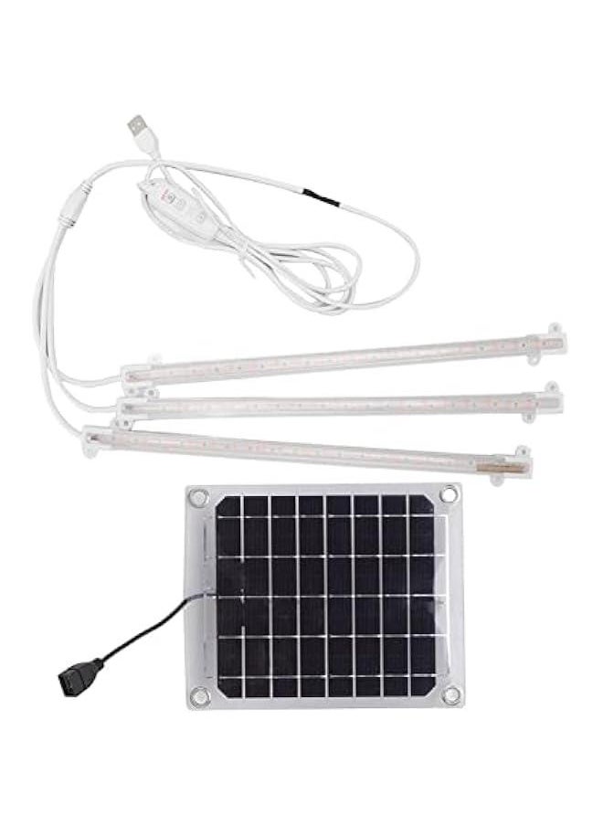 Solar Grow Lights for Outdoor Plants , adjust Gooseneck Grow Light for Indoor Plants , Plant Growing Lamp for Indoor Cultivation , Greenhouse , Grow Tent , Hydroponics(30W)