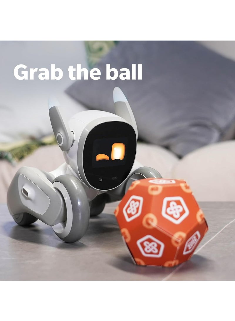 Loona Most Advanced Smart Robot Pet Dog - Ai Powered Chat GPT - 4.0 Enabled with Voice Command, App Control, Gesture Recognition, Face Recognition with Self Charging