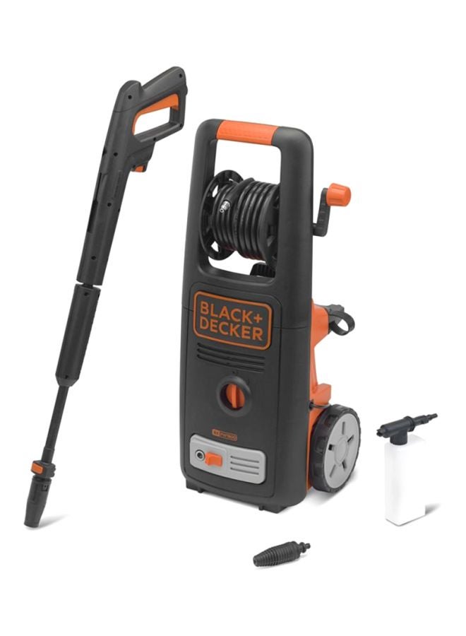 220/240V Pressure Washer High Performance With TSS And Lock System Ideal For Home Garden And Car 135 Bar 1800W BXPW1800E-B5 Orange/Black