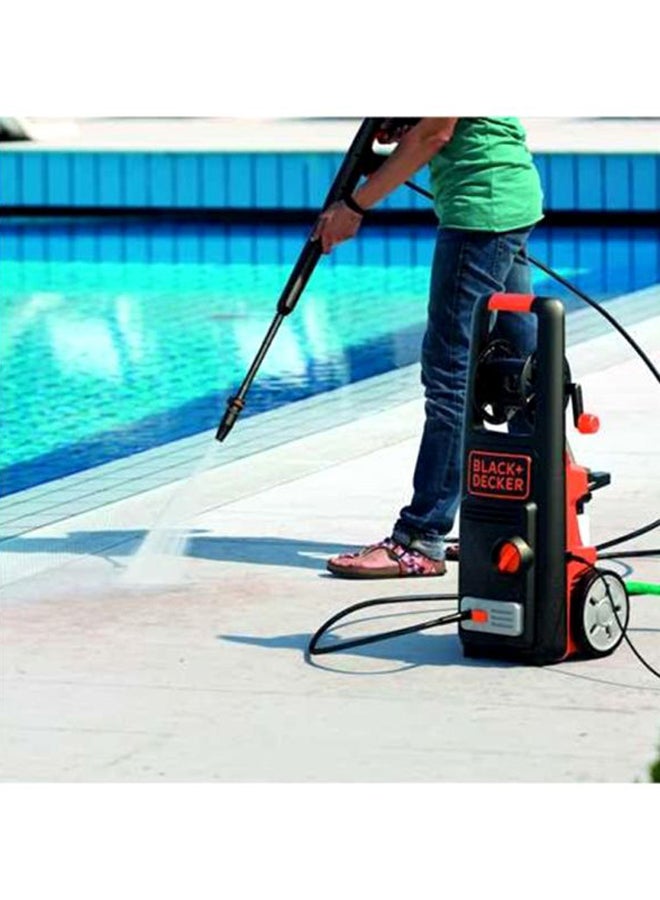 220/240V Pressure Washer High Performance With TSS And Lock System Ideal For Home Garden And Car 135 Bar 1800W BXPW1800E-B5 Orange/Black