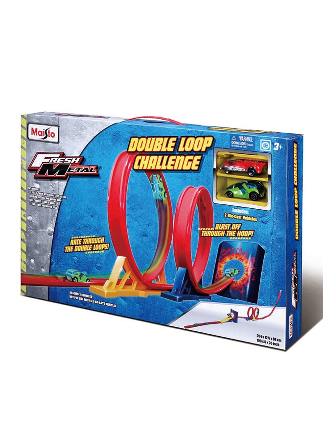 Fresh Metal Double Loop Challenge Playset