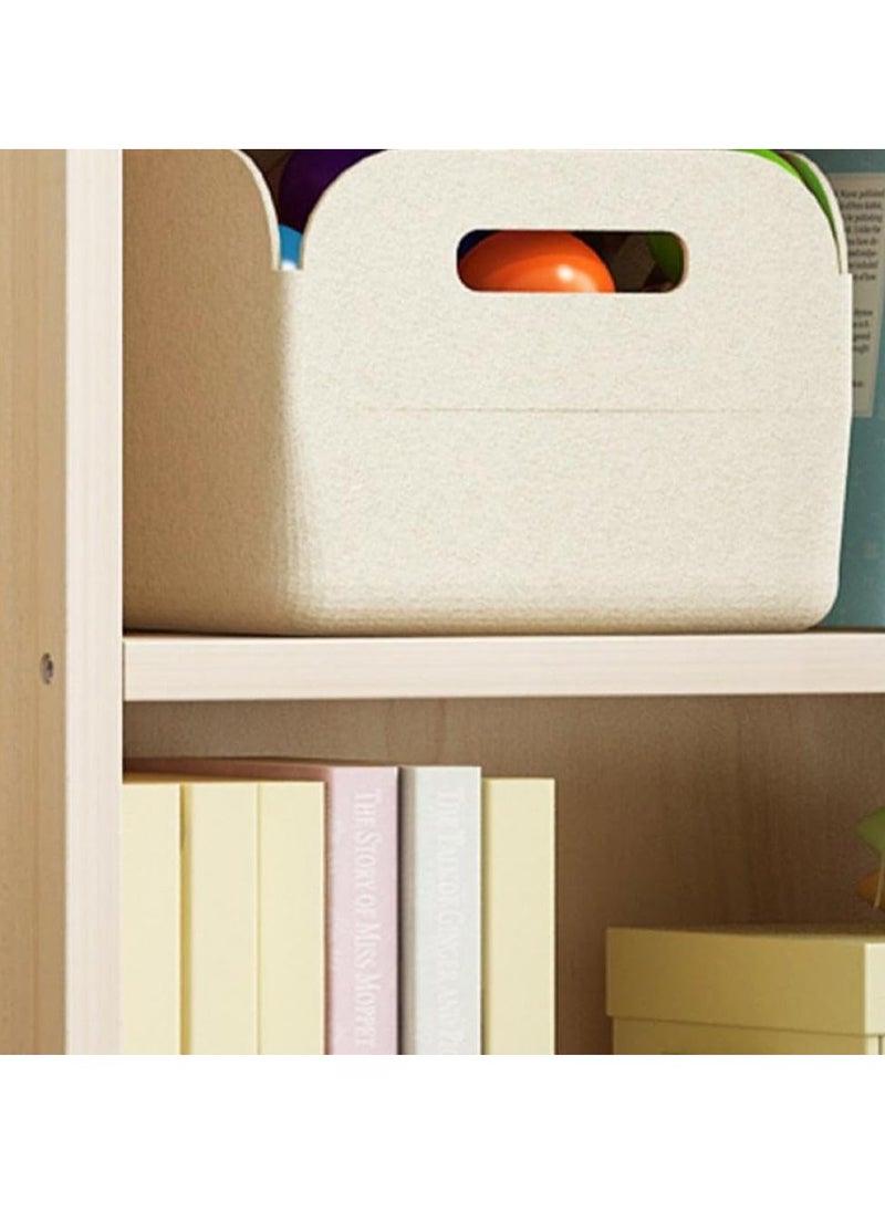 TOMSUN Multi-Tier Wooden Bookshelf with 2 Drawers, Freestanding Storage Rack, for Living Room, Office, Bedroom, Kitchen – 70W x 29D x 140H cm