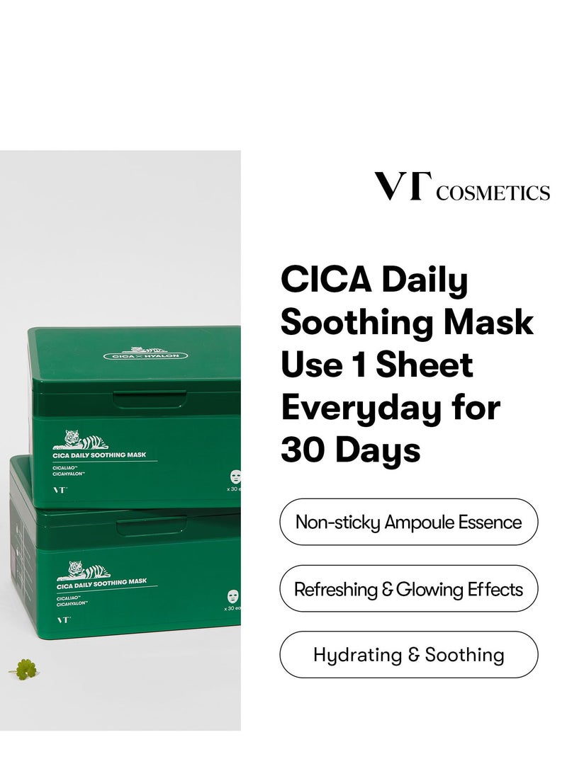 VT COSMETICS Cica Daily Soothing Mask 30ea