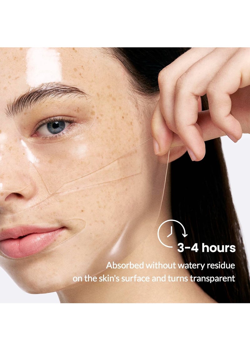 Bio Collagen Real Deep Mask Hydrating Overnight Hydrogel Mask Pore Minimizing Elasticity Improvement 34g 4ea