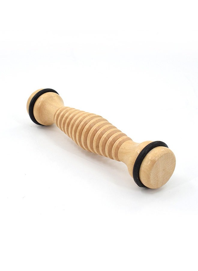 Body Back Wooden Foot Roller, Foot Massager for Plantar Fasciitis, Stress Relief, Relaxation