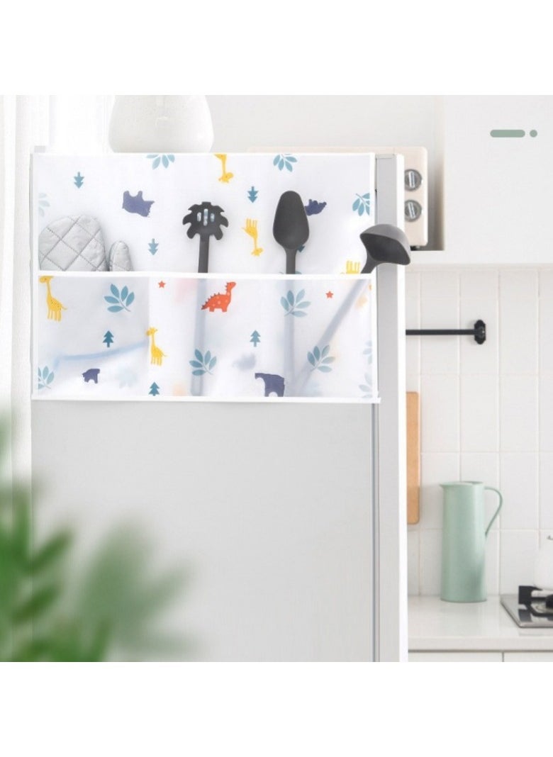 Thickened Refrigerator Dust Cover Storage Hanging Bag