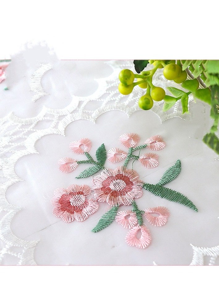 Refrigerator Lace Dust Cover Cloth