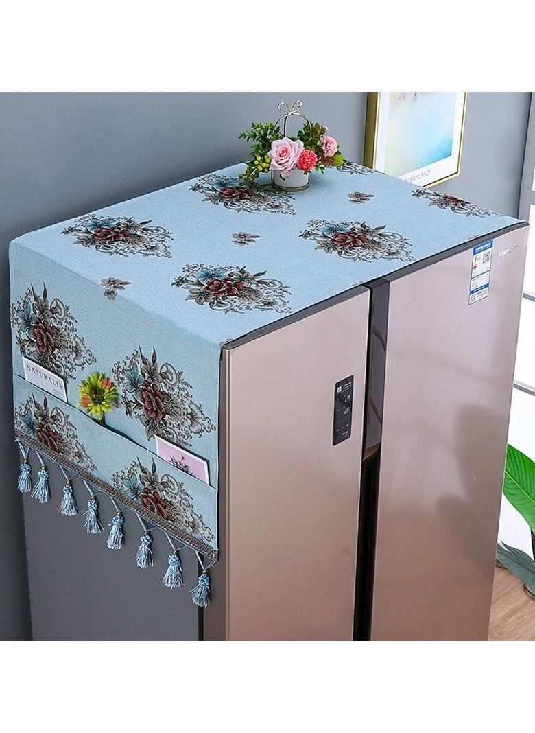 Anti Slip Refrigerator Dust Cover Dust Cloth Cover