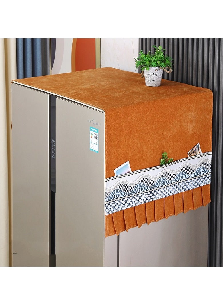 Anti Slip Refrigerator Dust Cover Dust Cloth Cover