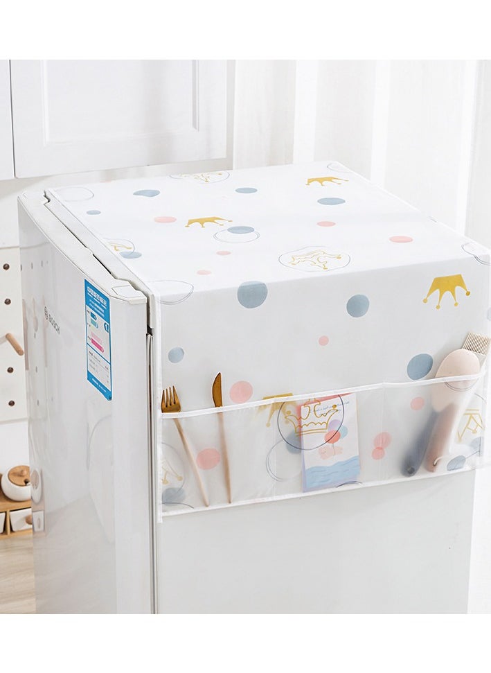 Thickened Refrigerator Dust Cover Storage Hanging Bag