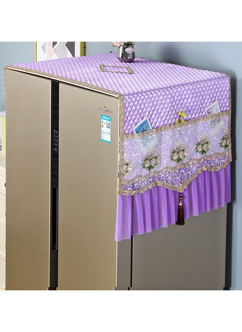 Anti Slip Refrigerator Dust Cover Dust Cloth Cover