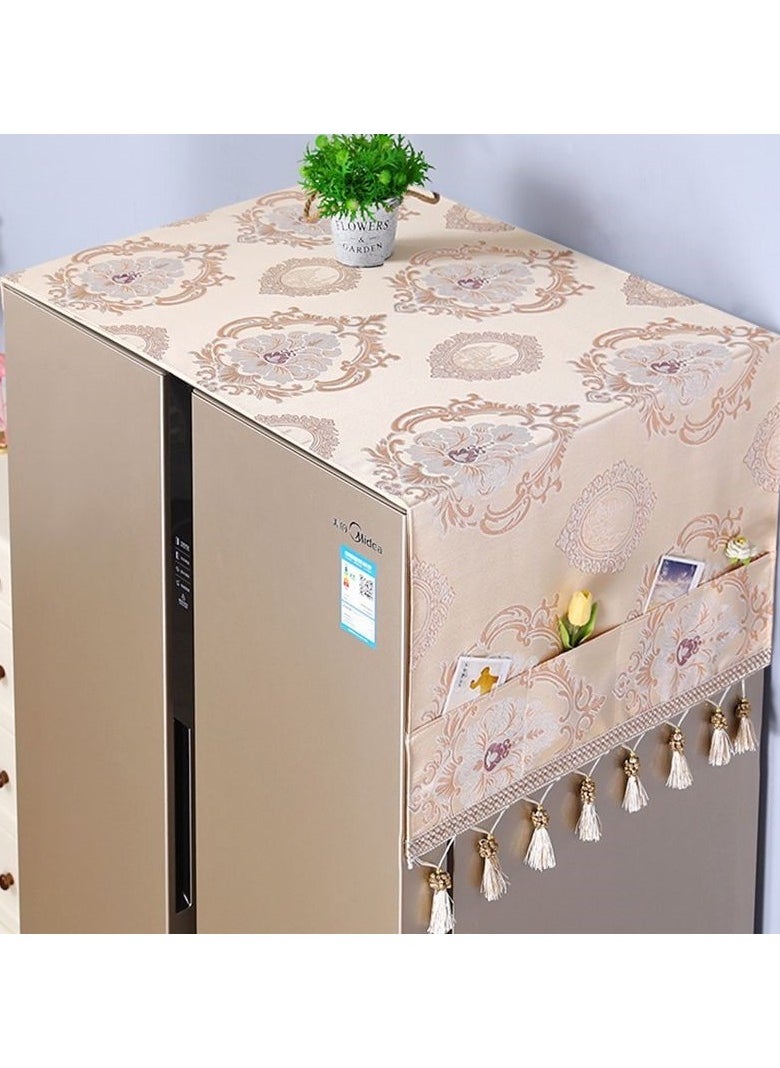 Anti Slip Refrigerator Dust Cover Dust Cloth Cover