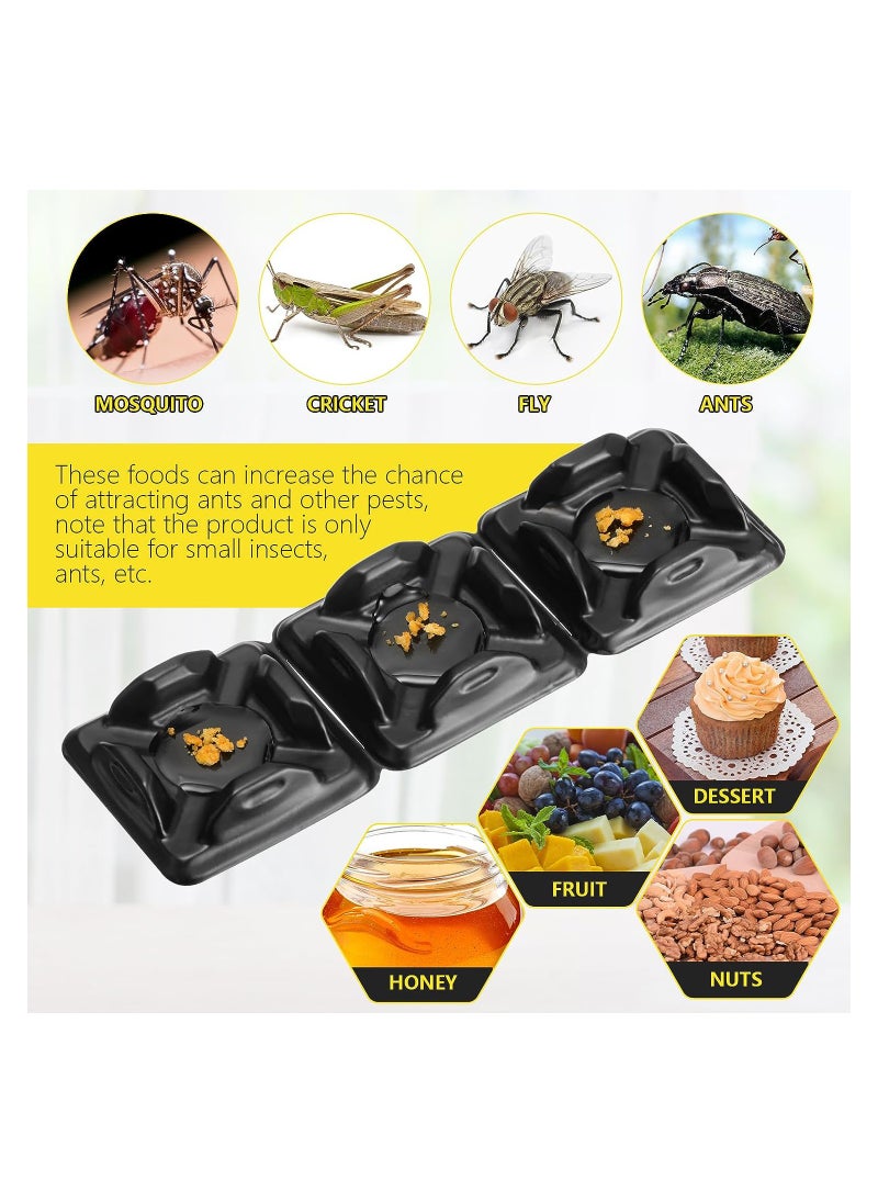 48 Pcs Ant Killer Ant Traps Spider Traps Effective Insect Traps Indoor Ant Bait Glue Traps for Bugs Outdoor Home Kitchen Cricket Crawling Bugs, Safe for Pets and Kids