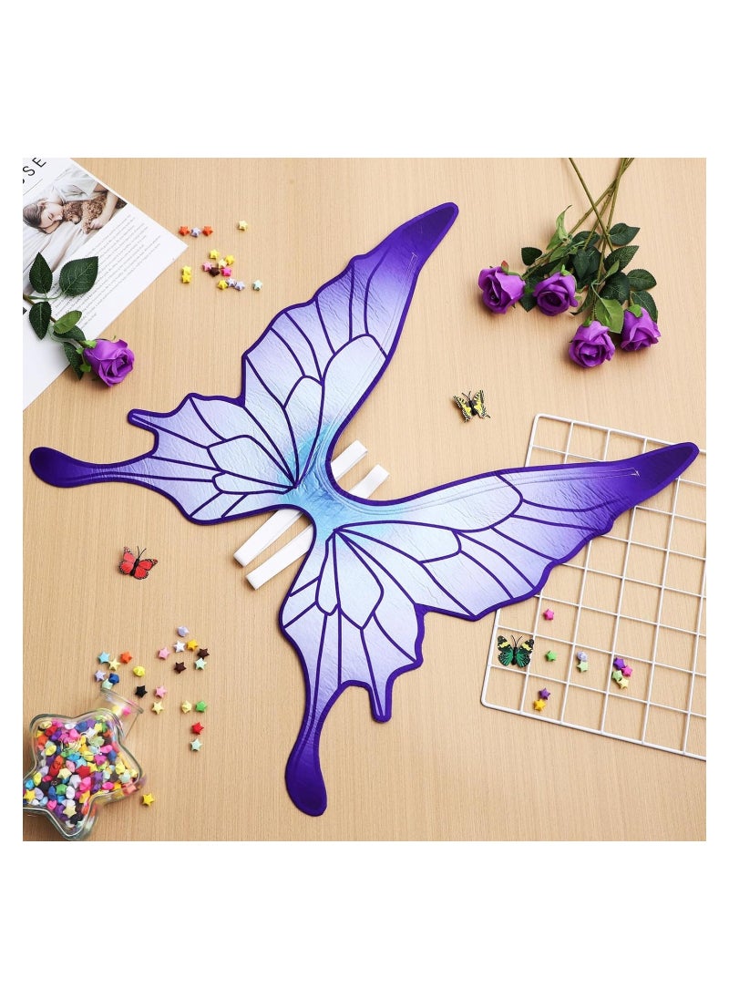 Butterfly Fairy Wings Purple Sparkle Princess Butterfly Wings Angel Wings Dress Up Girls Butterfly Costume Birthday Wedding Decoration For Women Girl