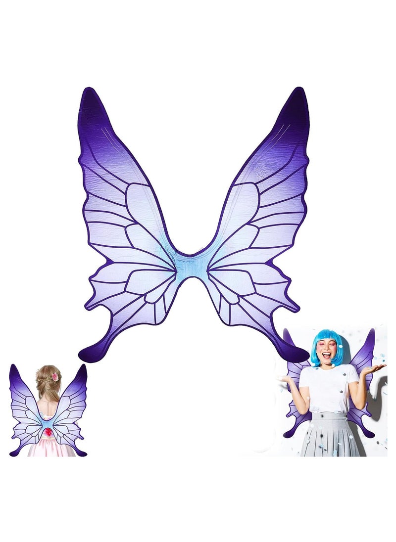 Butterfly Fairy Wings Purple Sparkle Princess Butterfly Wings Angel Wings Dress Up Girls Butterfly Costume Birthday Wedding Decoration For Women Girl