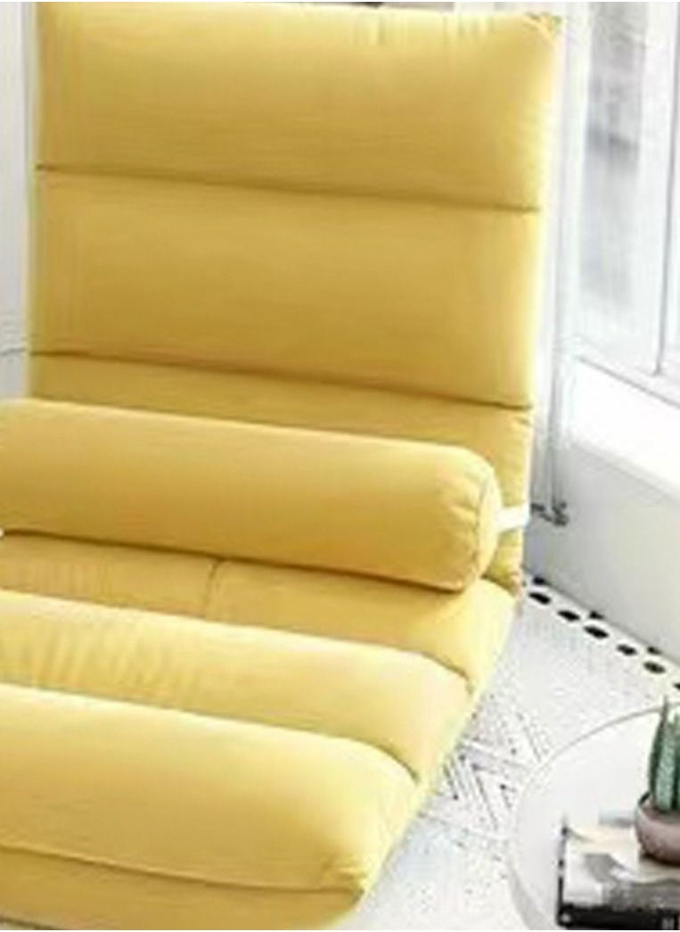 Adjustable Lazy Floor Sofa Folding Cushion for Reading Games Meditating Padded Gaming Chair