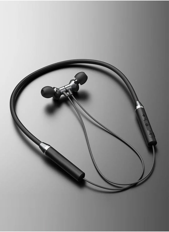 HE05 Neckband Headset BT5.0 Headphone Sports Earbuds Sweatproof Headset